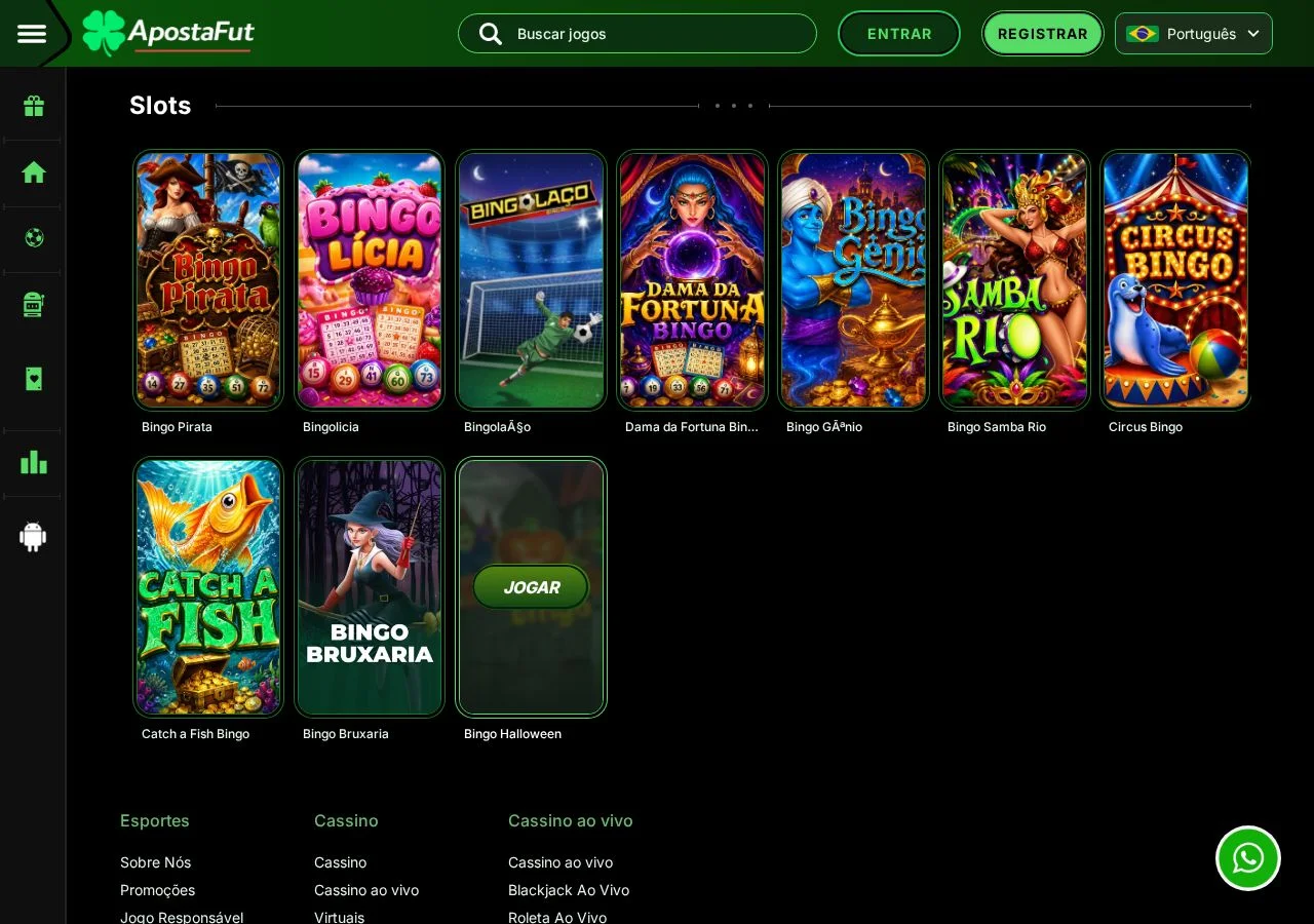 ApostaFut game selection